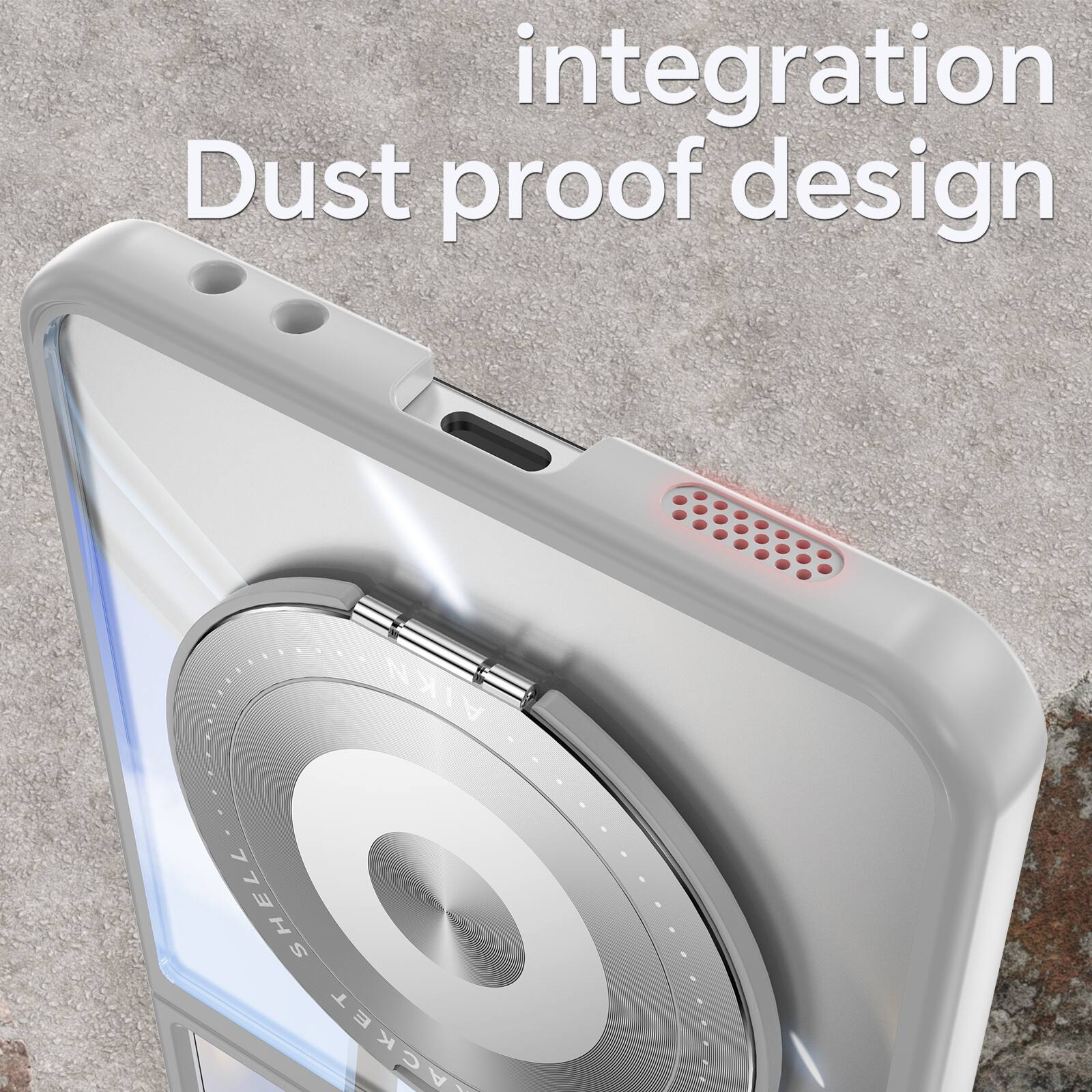 Integration Dust proof design AIKN SHELL ACKET
