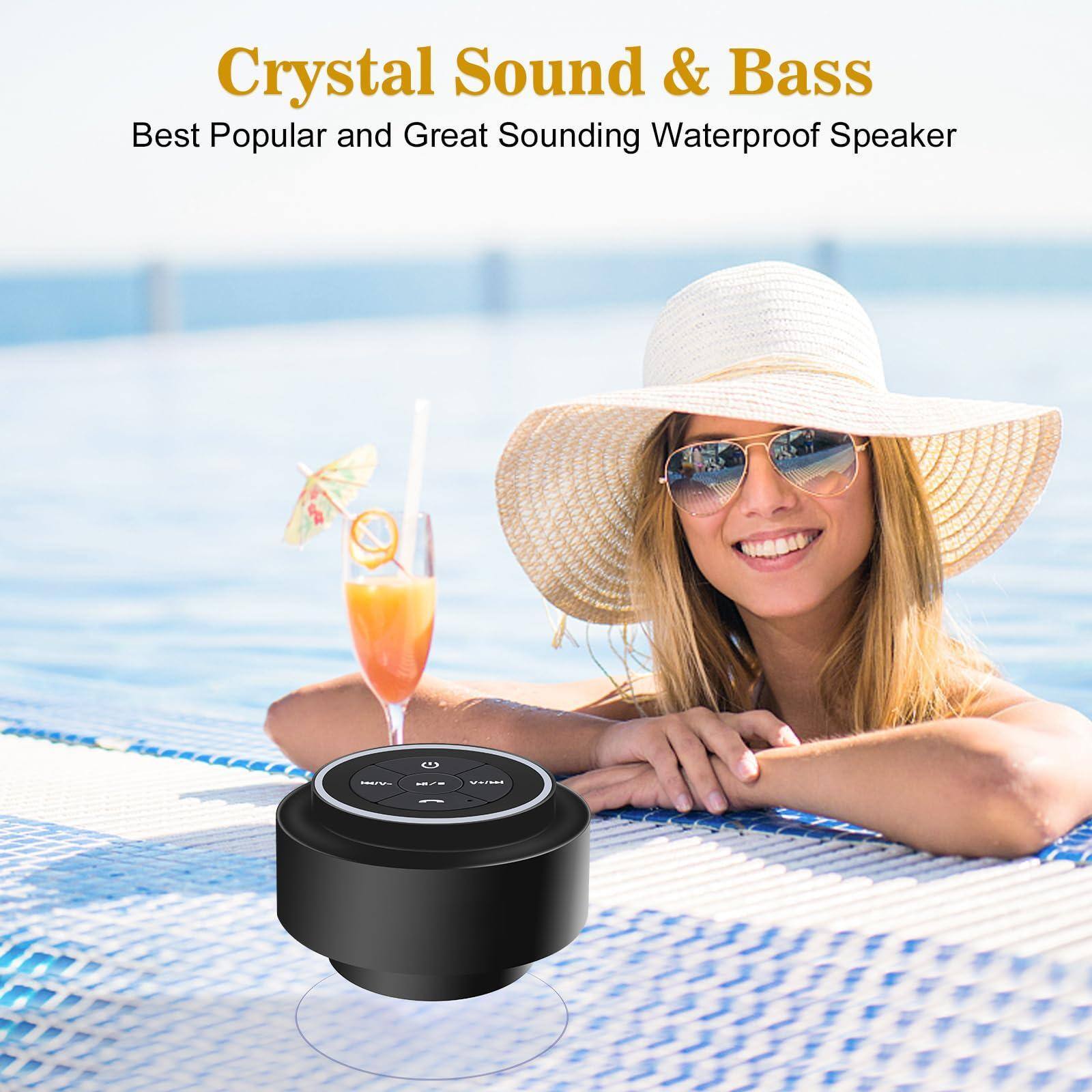 Crystal Sound & Bass  
Best Popular and Great Sounding Waterproof Speaker