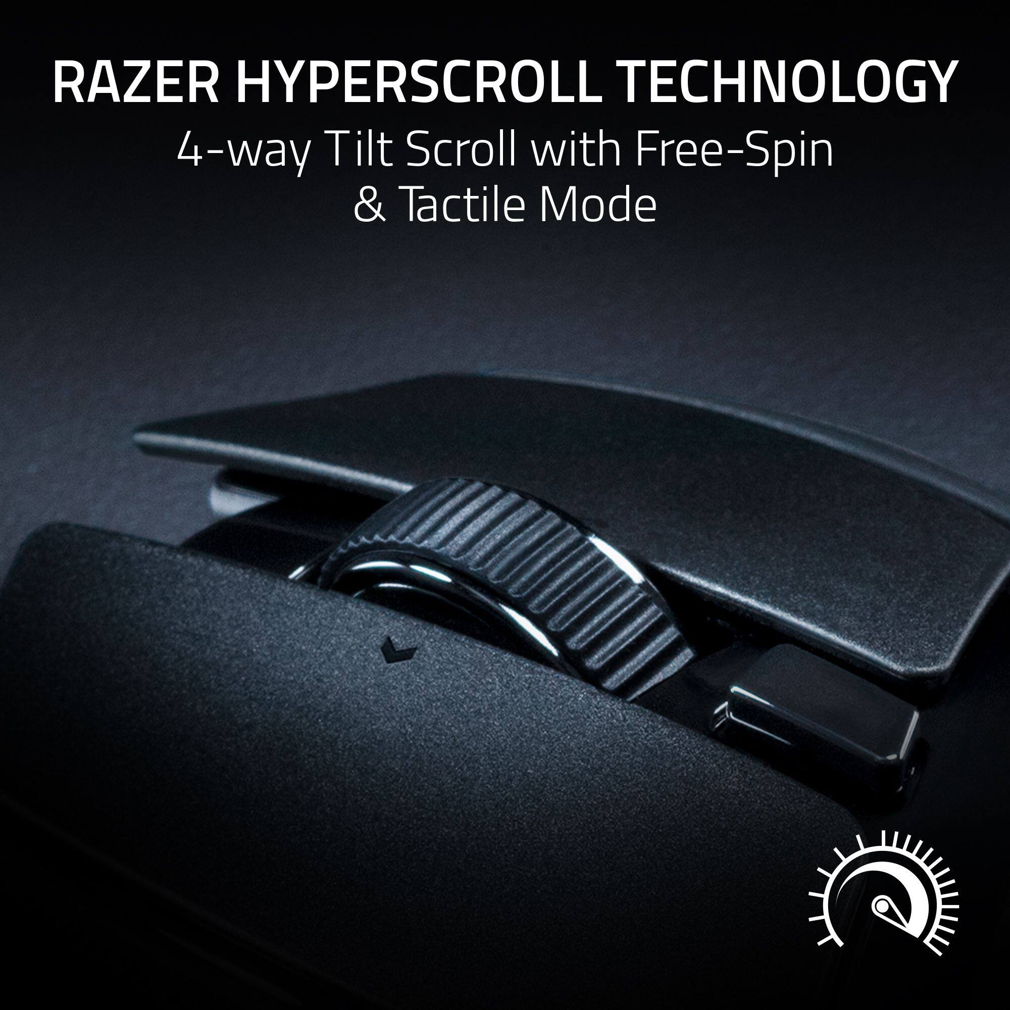 Razer Basilisk V4 HyperSpeed Ergonomic Gaming Mouse with Chroma RGB ...
