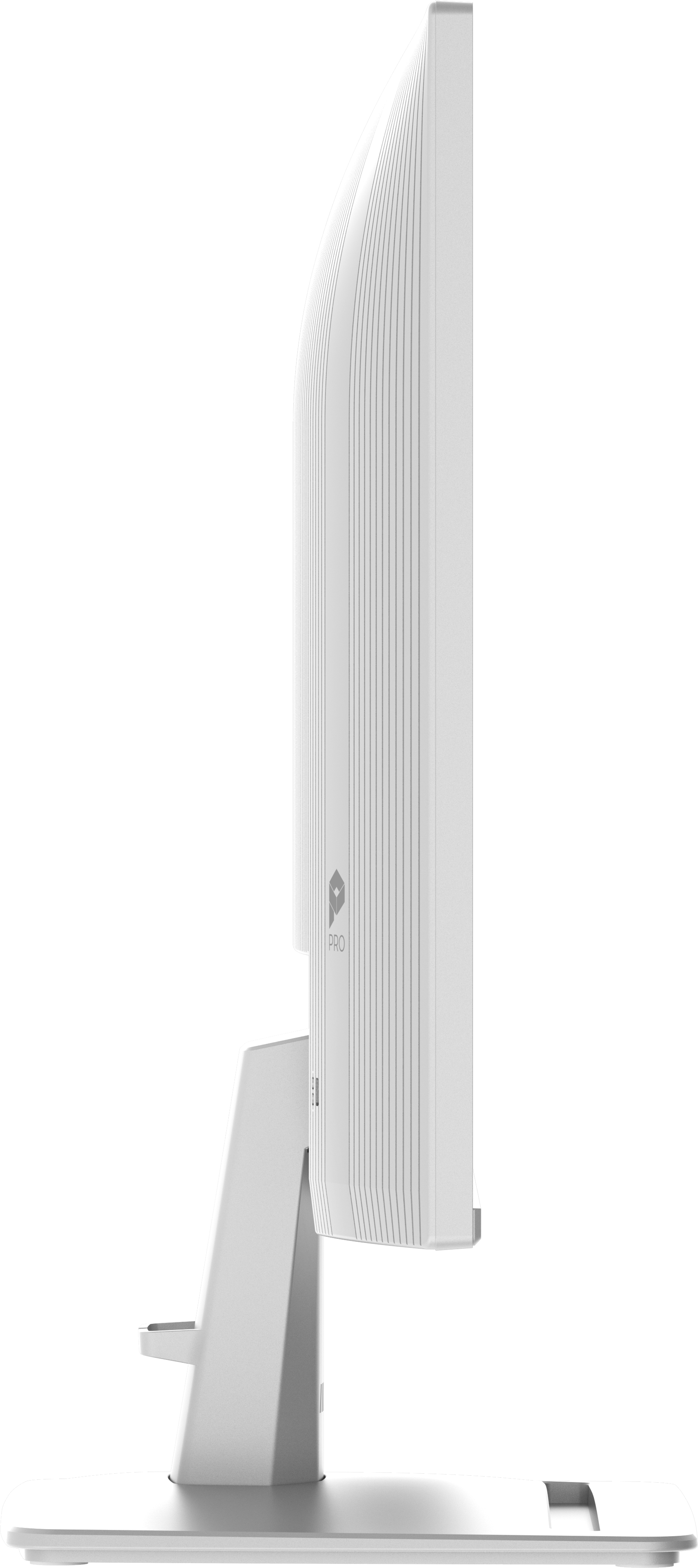 Back. MSI - PRO MP243W E14 23.8" LCD FHD 144Hz 4ms Adaptive Sync Monitor with Built-in Speakers (DisplayPort, HDMI) - Matte White.