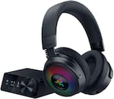Razer - Kraken V4 Pro Wireless Over-the-Ear Gaming Headset for PC, Mac, Playstation, Nintendo Switch, Steam Deck, Mobile - Black