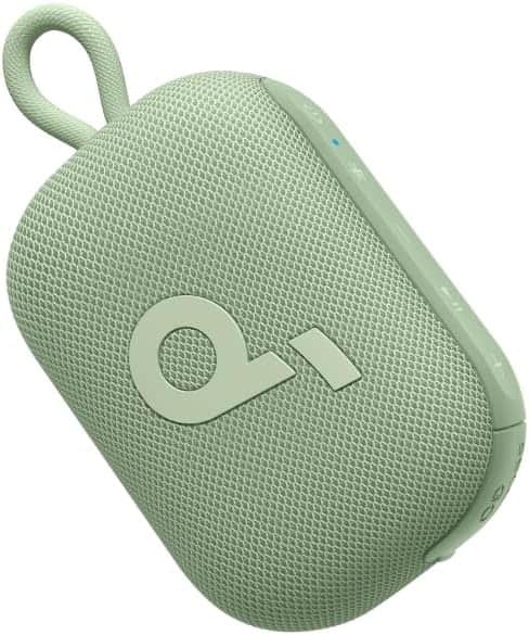 Front. Soundcore - soundcore Select 4 Go Bluetooth Shower Portable Wireless Speaker by Anker, Green - Green.