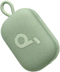 Front. Soundcore - by Anker Select 4 Go IP67 Waterproof-Dustproof Floatable Ultra-Portable Bluetooth Speaker with 20H Playtime - Green.