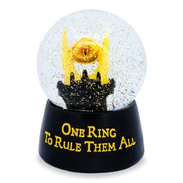 Silver Buffalo - The Lord Of The Rings Eye of Sauron Light-Up Snow Globe | 6 Inches Tall - Yellow