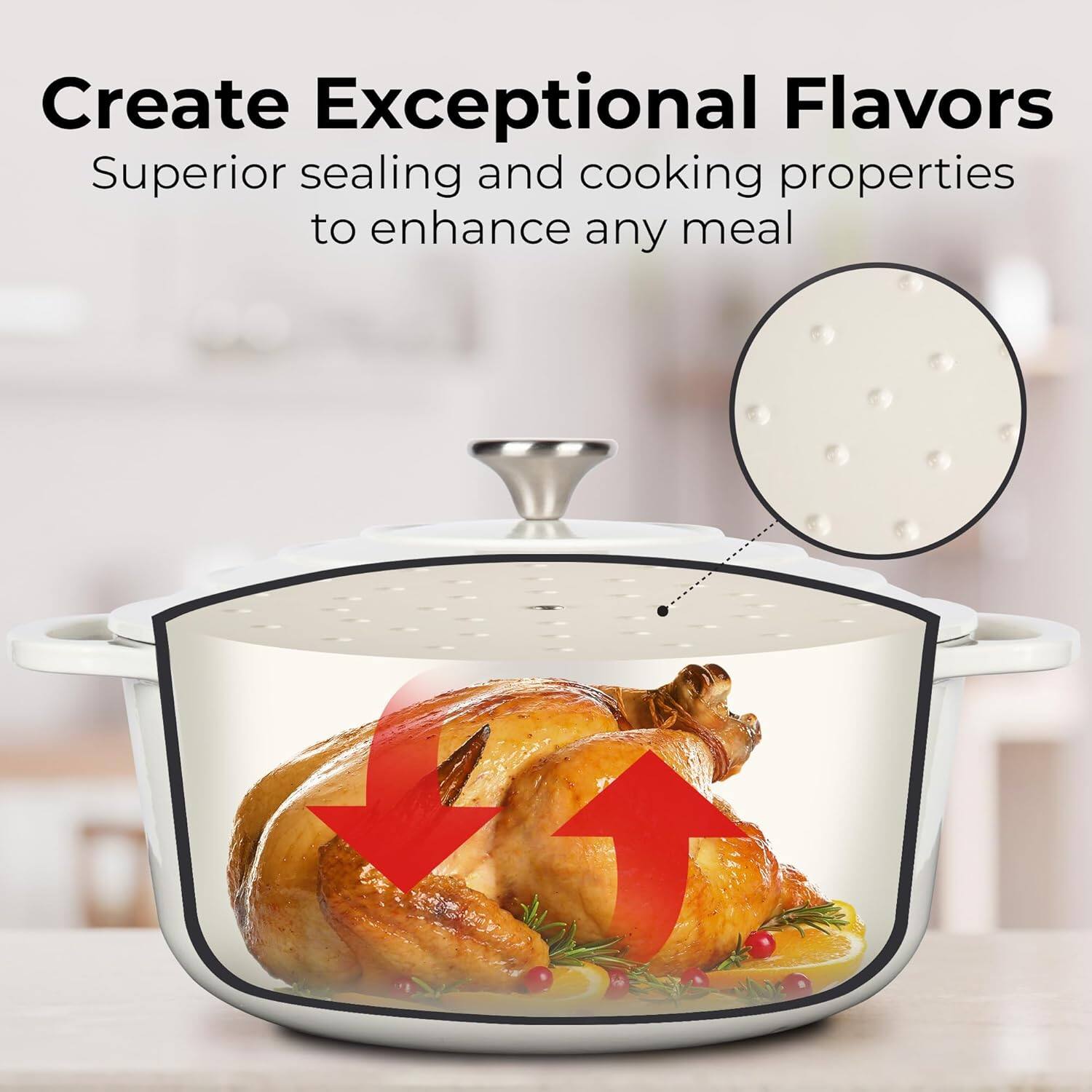 Create Exceptional Flavors  
Superior sealing and cooking properties to enhance any meal