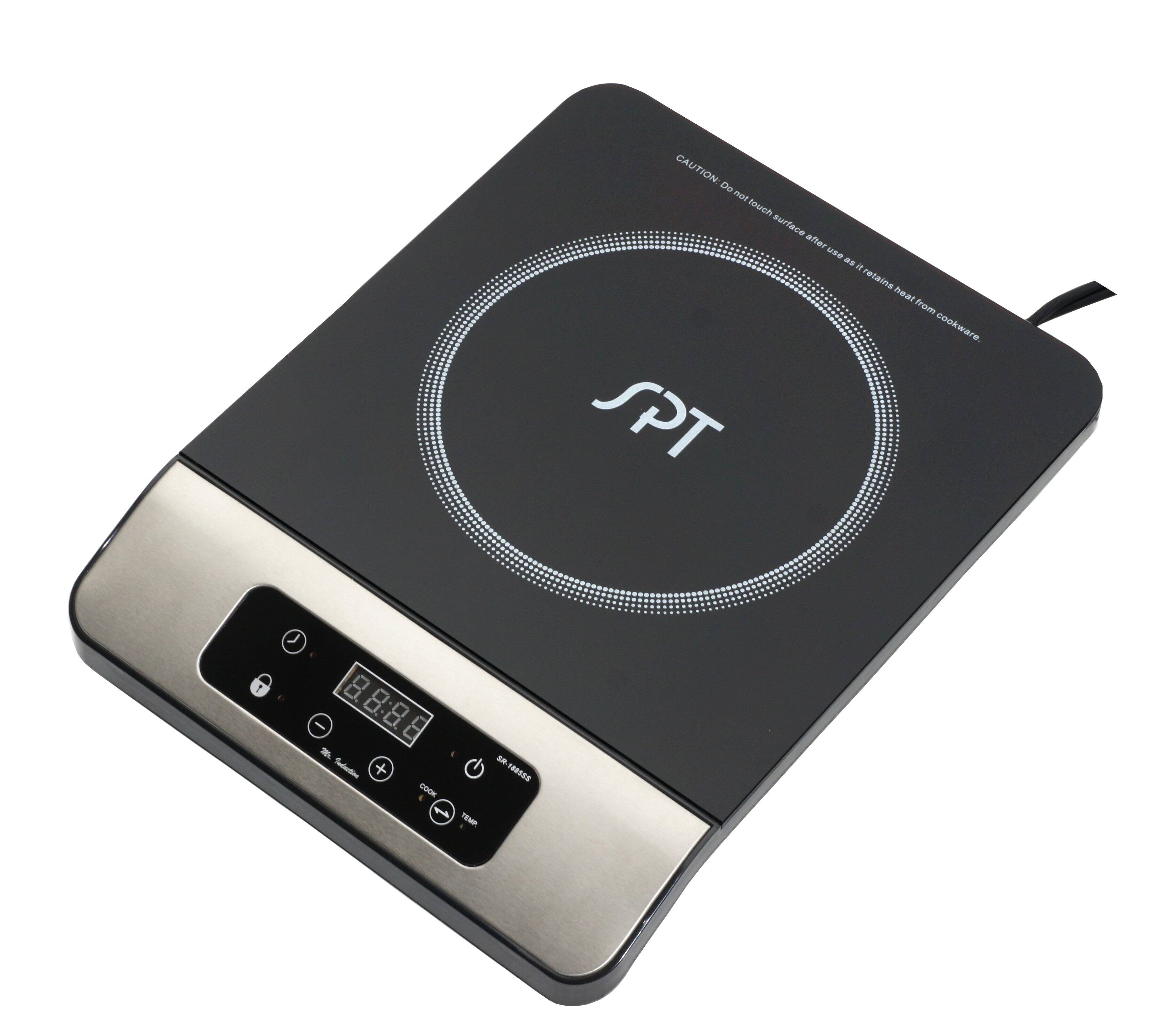 CAUTION: Do not touch surface after use as it retains heat from cookware.

SPT

8:88

COOK

OFF

TIMER

FABEES