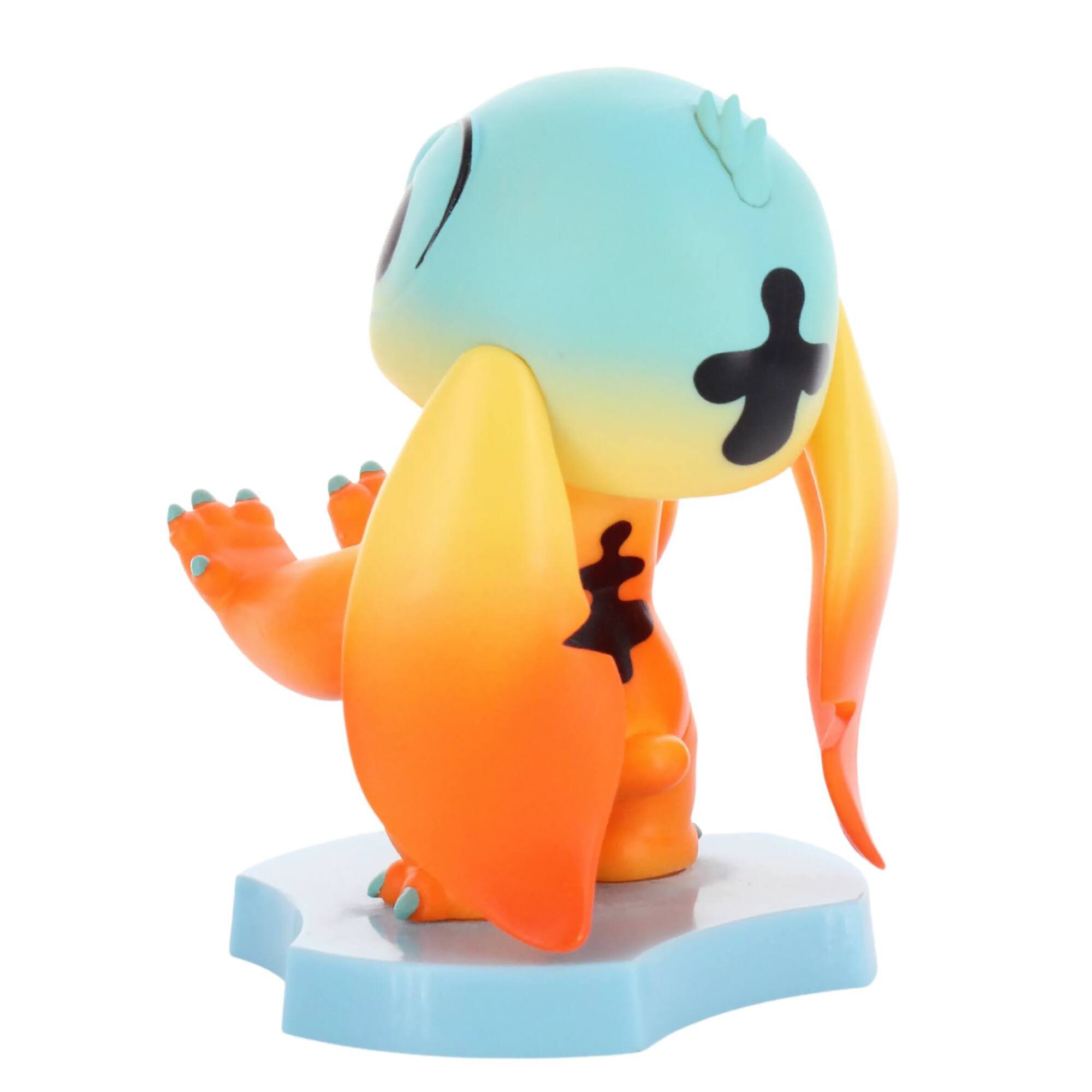 Left. Cable Guys by Exquisite Gaming - Cable Guys: Sunset Stich Earbud & Phone Holder.