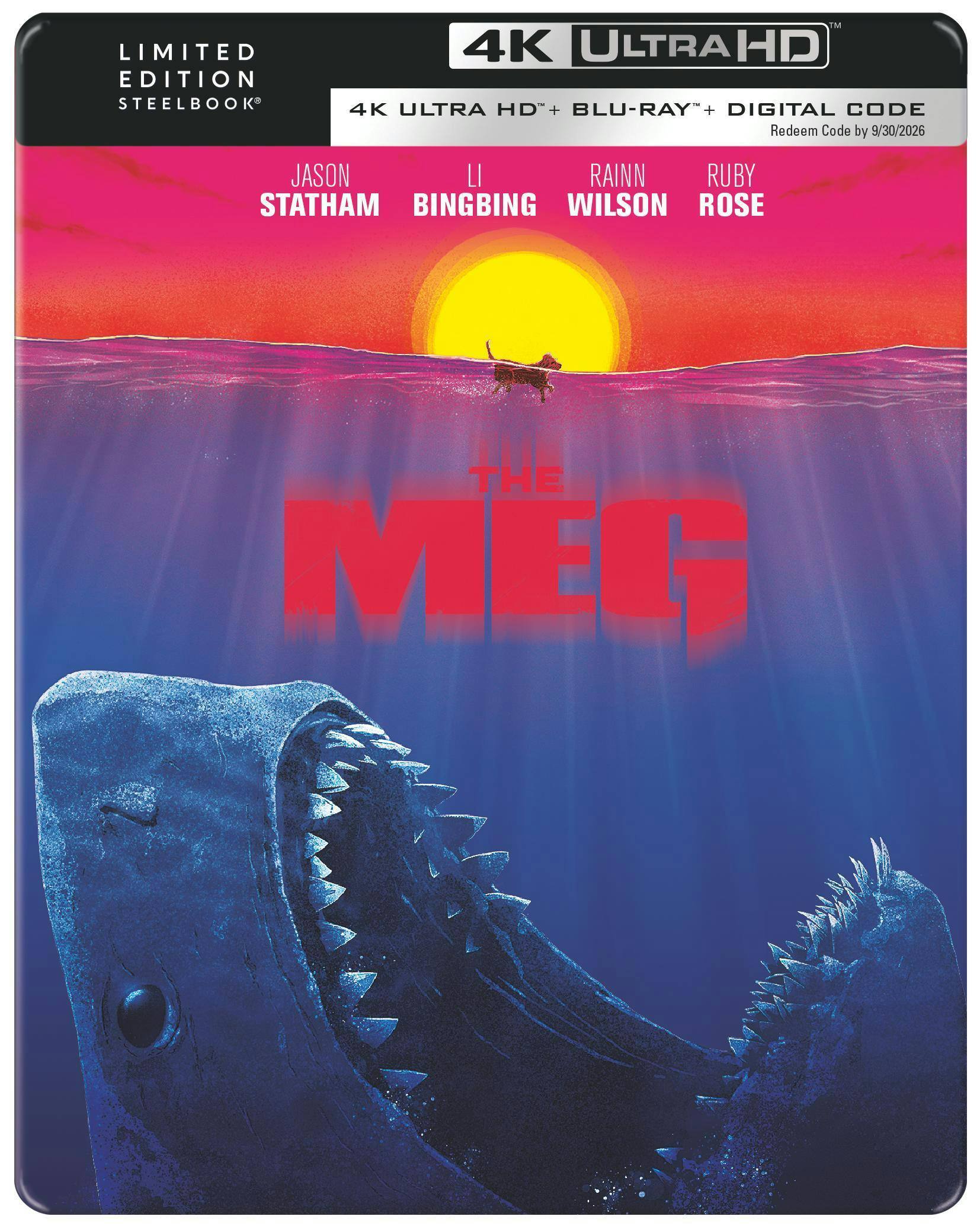Angle. The Meg - Limited Edition Steelbook (4K Ultra HD + Blu-ray + Digital) [UHD].