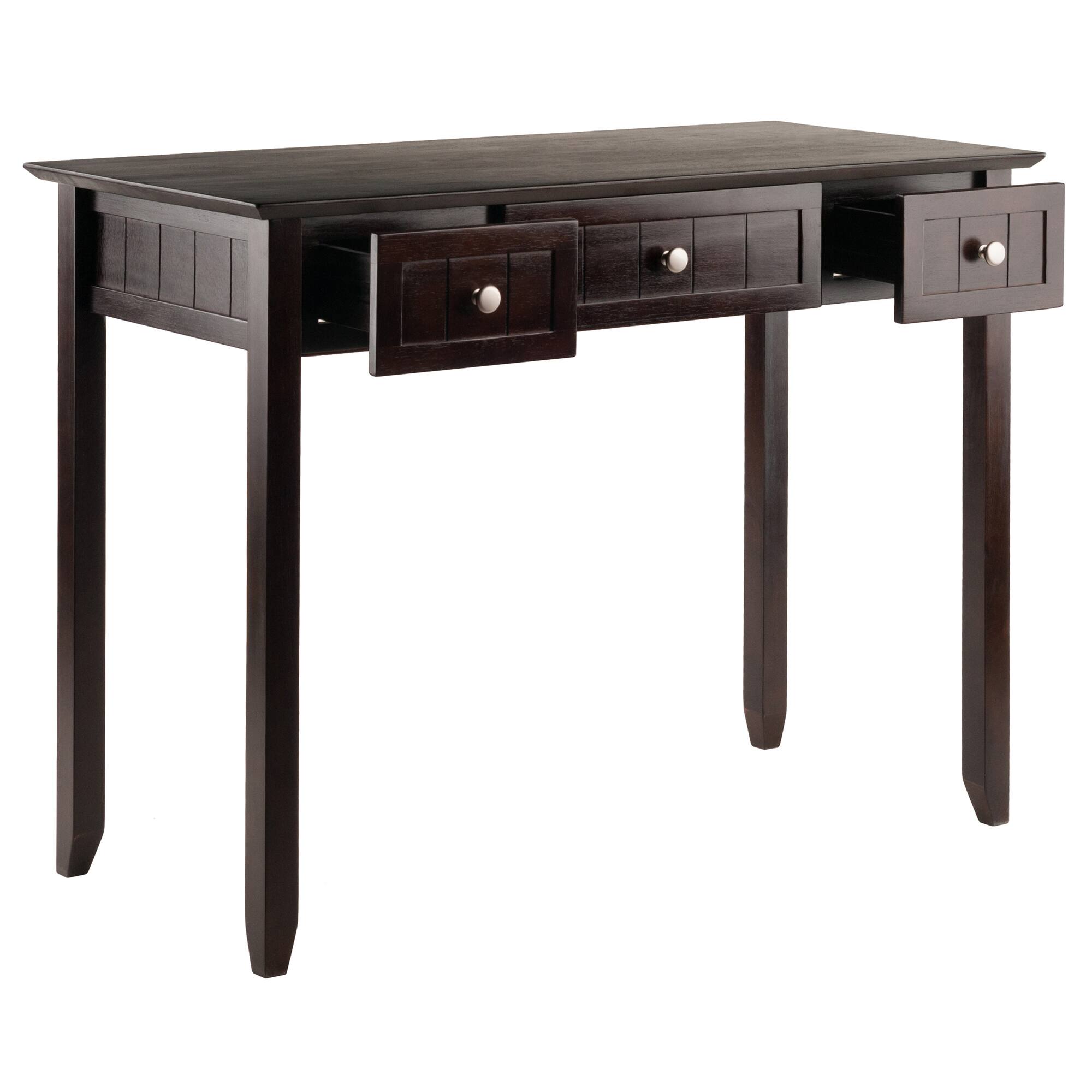 Alt View 1. Winsome Wood - Burke Home Office Writing Desk - Coffee.