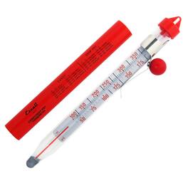 Escali - Candy Deep Fry Tube Thermometer - Clear/Red