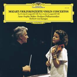 Anne-Sophie Mutter - Mozart: Violin Concertos Nos. 3 & 5 - VINYL LP