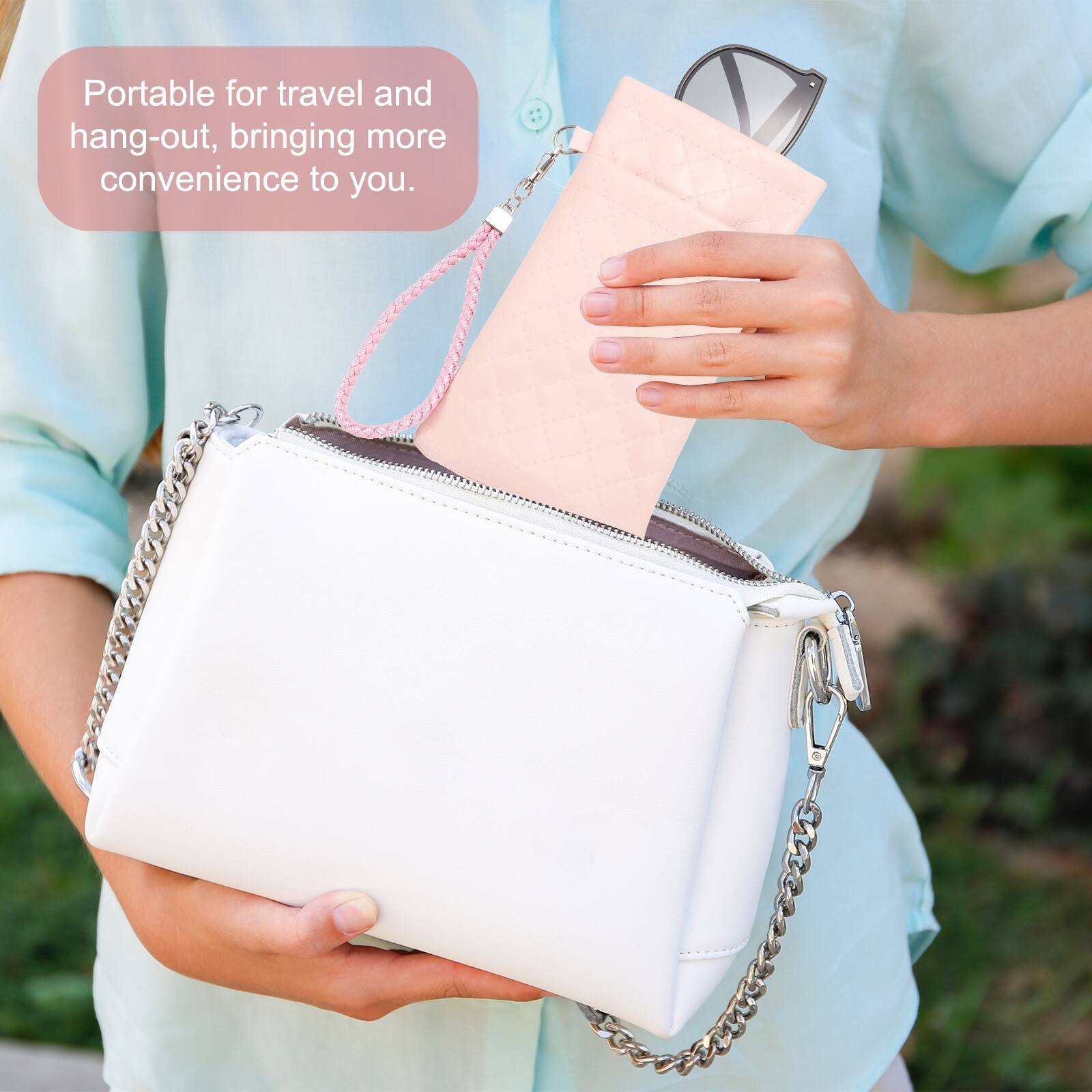 Portable for travel and hang-out, bringing more convenience to you.