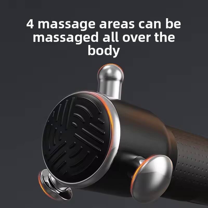 4 massage areas can be massaged all over the body
