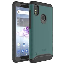 TUDIA - Merge for ZTE Blade A3Prime / ZTE Blade A3Y Case Dual Layer - Hunter Green