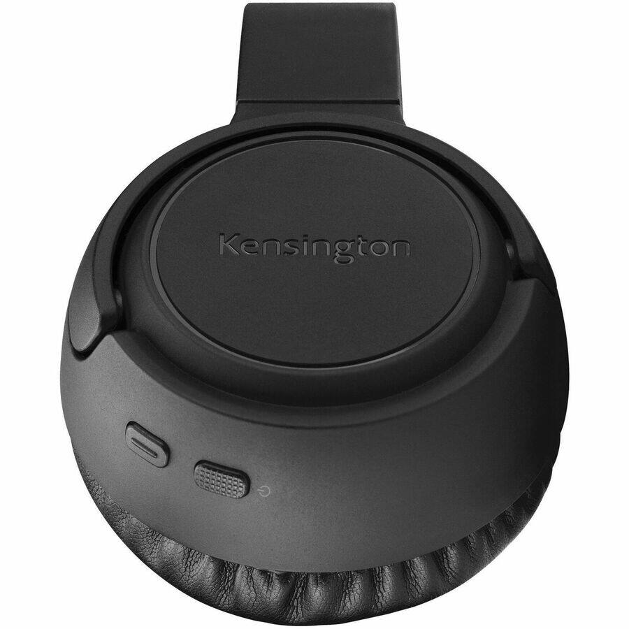 Alt View 4. Kensington - Kensington H1050 EQ Headset - Stereo - Wireless - Bluetooth - On-ear - Binaural - Black.
