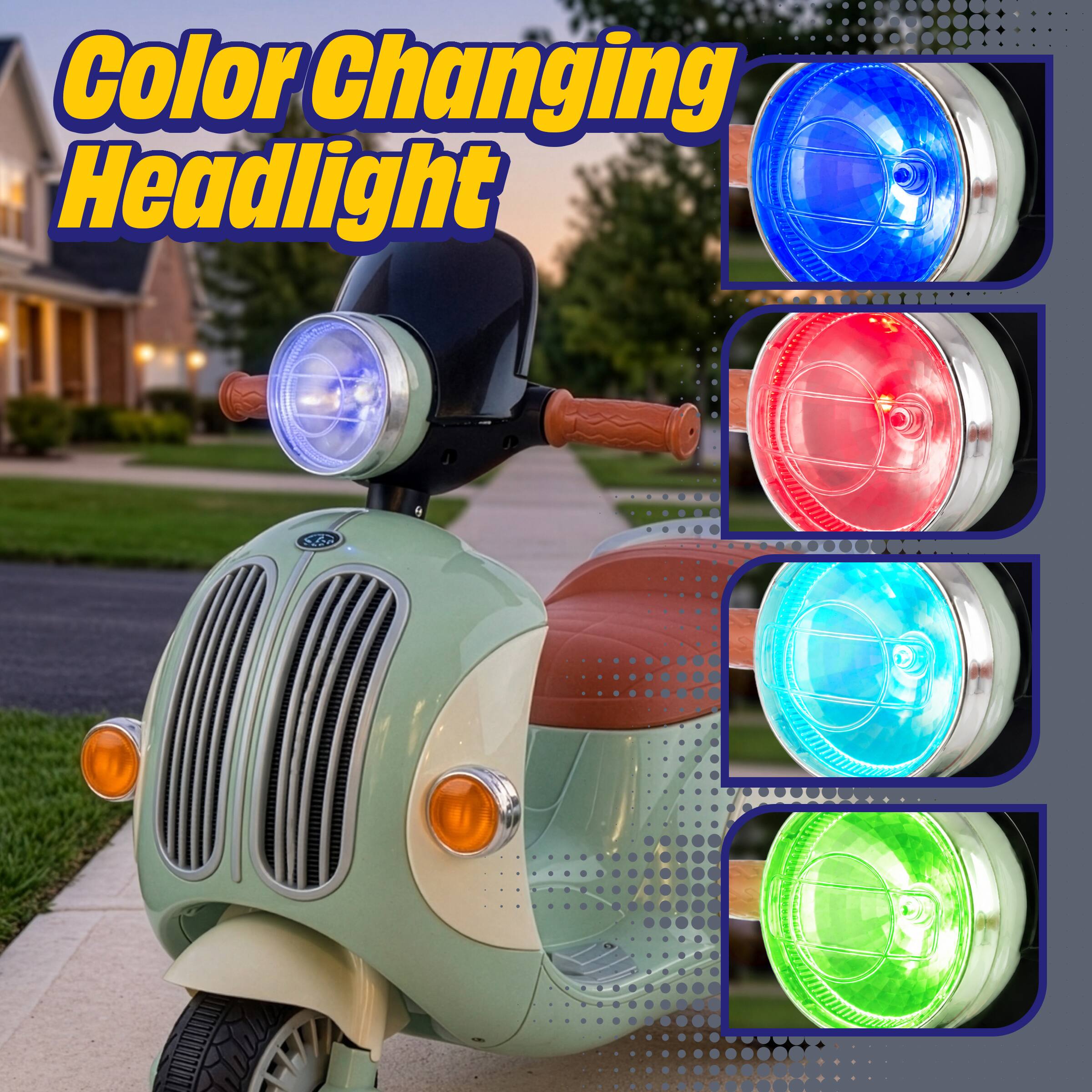 Color Changing Headlight