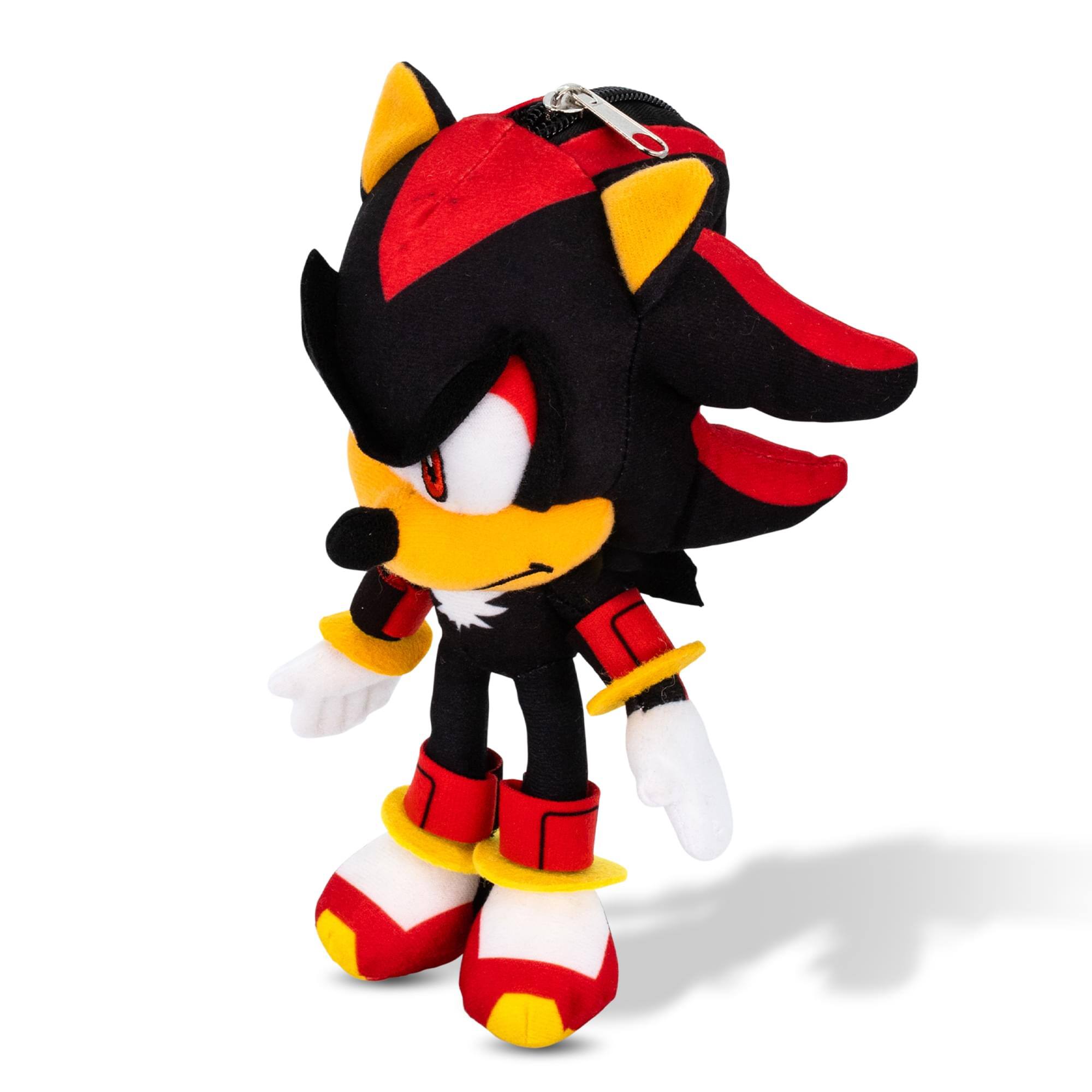 Alt View 1. Accessory Innovations Company - Sonic the Hedgehog 8-Inch Character Plush Toy | Shadow - Black.