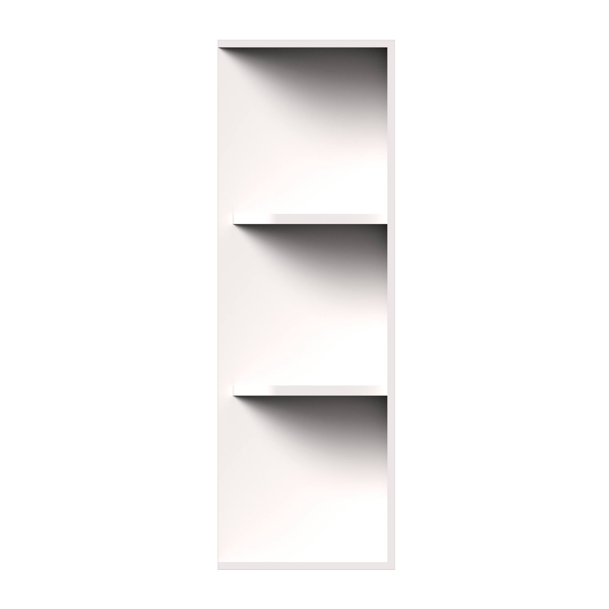 Alt View 2. Boyel Living - 9-in W x 36-in H x 12-in D Shaker RTA Kitchen Wall End Open Shelf Cabinet - Charcoal Blue.