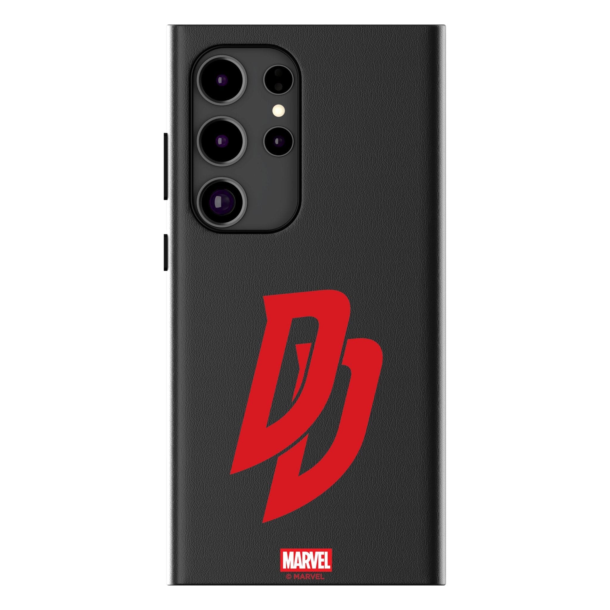 Keyscaper - Marvel Badge MagSafe Compatible Phone Case - Samsung Galaxy S25 Ultra - Daredevil 1