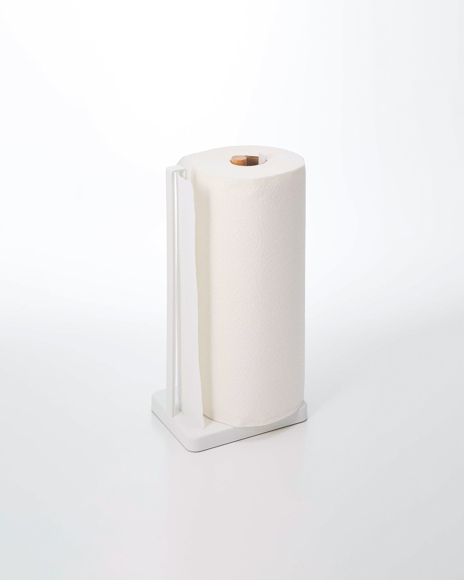 Yamazaki Home - Paper Towel Holder - Steel + Wood - White price history on PriceWatchPro