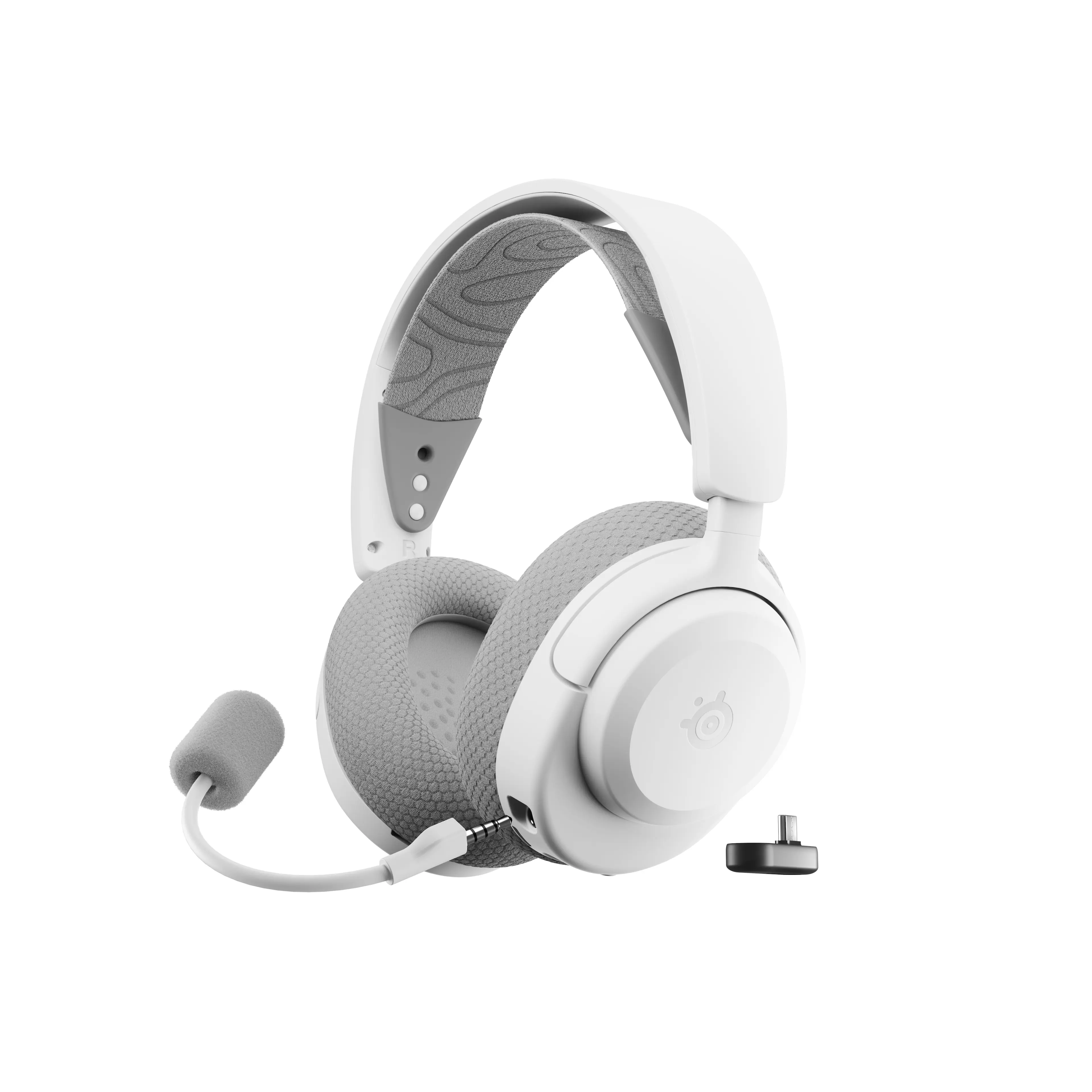 SteelSeries - Arctis Nova 3P Wireless Gaming Headset for PlayStation, PC, Mobile, Handhelds, and Switch - White