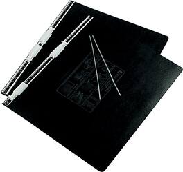 ACCO - Presstex Hanging Data Binder, 14.88" x 11", 6" Capacity - Black
