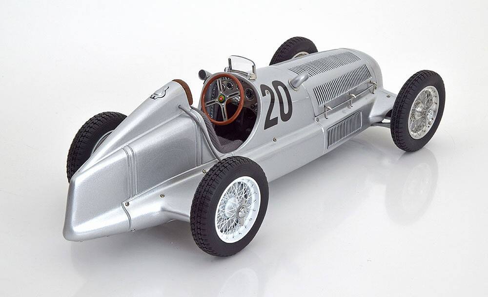 Alt View 1. CMC - Mercedes W25 #20 1934 Eifelrennen #20 M.V.Brauchitsch Limited to 2000pc 1/18 Diecast Model Car by CMC.
