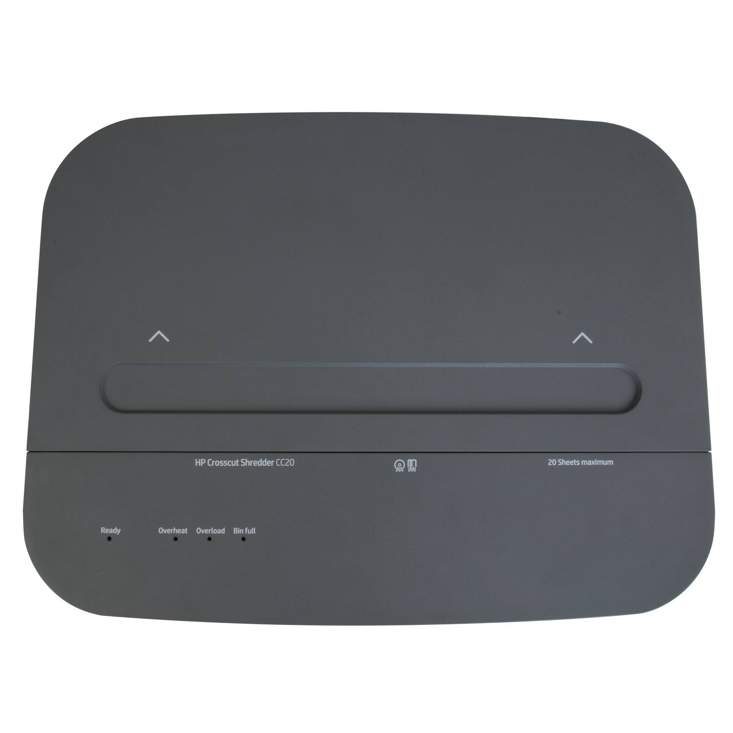 Alt View 18. HP - 20-Sheet Crosscut Paper Shredder.