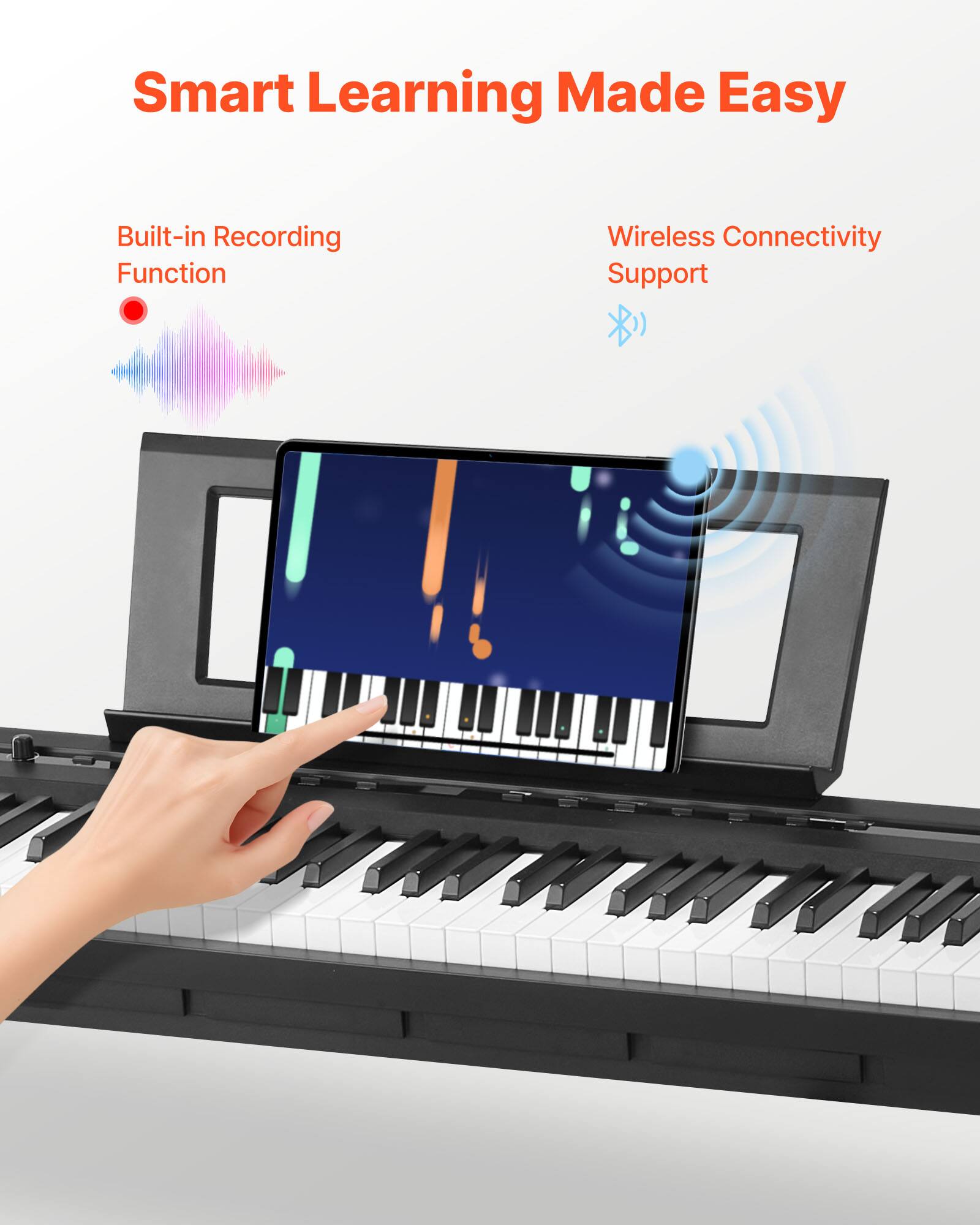 Smart Learning Made Easy

- Built-in Recording Function
- Wireless Connectivity Support