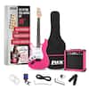 LYX PRO ALL-IN-ONE FULL GUITAR KIT 39" SOLID WOOD BODY COMPLETE GUITAR SET 20 WATT AMPLIFIER ONLINE GUITAR LESSONS - A $90 VALUE 6 MONTHS FREE ACCESS AVAILABLE WITH PURCHASE UNLIMITED GUITAR LESSONS FOR ALL SKILL LEVELS LYX PRO IN