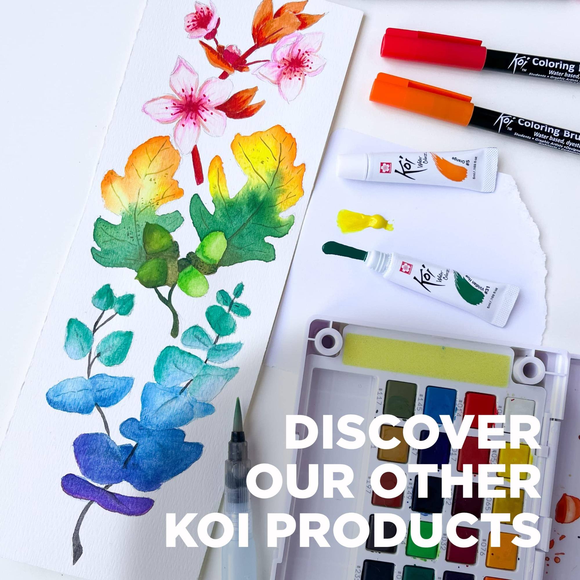 TV Diudwells Coloring Water based, Graphic Autoch
Koj When Colories
Orange
12 -
i TM Students Coloring Water Bru Craphic Scutherstock based, Artists dyest. Designe
Colorie Rue #31 8ml/300mg
#117 #145 #014 #O DISCOVER OUR OTHER KOI PRODUCTS