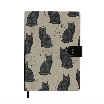 Front. Burga - Premium look notebook, perfect for organizing your routine or writing random thoughts.