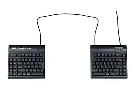 KINESIS - Freestyle2 Split Ergonomic Keyboard for Mac with 20 Inch Separation - Black