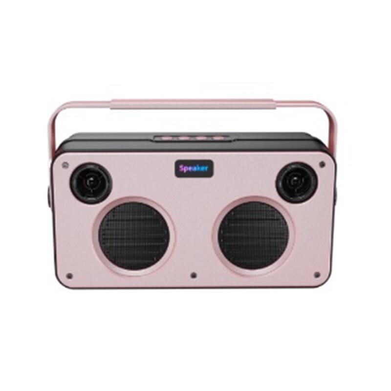 Front. Cluzine - Outdoor High Volume Speaker Mini Solar Charging Wireless Device with Colorful Light Heavy Bass.