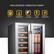 Alt View 15. Lanbo - Freestanding/Built-In 23.4'' width 18 Bottle 56 Can Dual Zone Combo Wine and Beverage Cooler - Black.