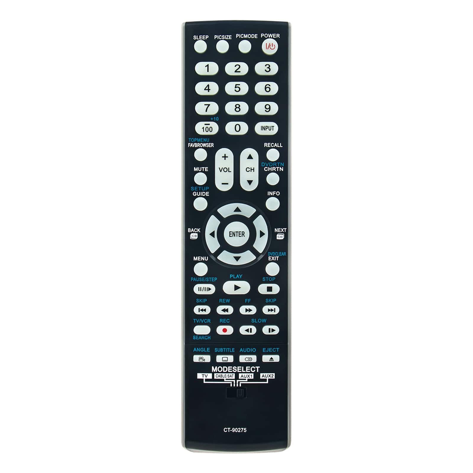 ALLIMITY - Replacement Remote Control CT-90275, Fit for Toshiba Television 26LV47 26LV67 32LV67U 32LV67 19AV500U 19AV501U 19AV51U - Black price history on PriceWatchPro