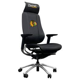 DreamSeat - Chicago Blackhawks PhantomX Gaming Chair - Black