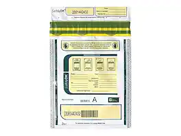 SafeLok - Series A Deposit Bag, 100/Pack - White