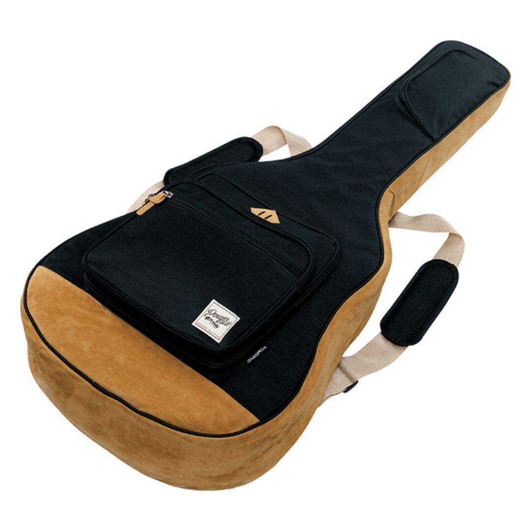 Angle. Ibanez - Ibanez IAB541BK POWERPAD gig bag for Acoustic Guitar.