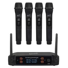 Supersonic - 2.4G 4 Channel Wireless Microphone System