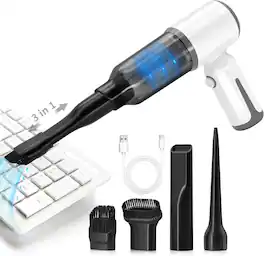 Core Tech - 6500Pa 3-in-1 Cordless Handheld Vacuum, Air Duster and Inflator