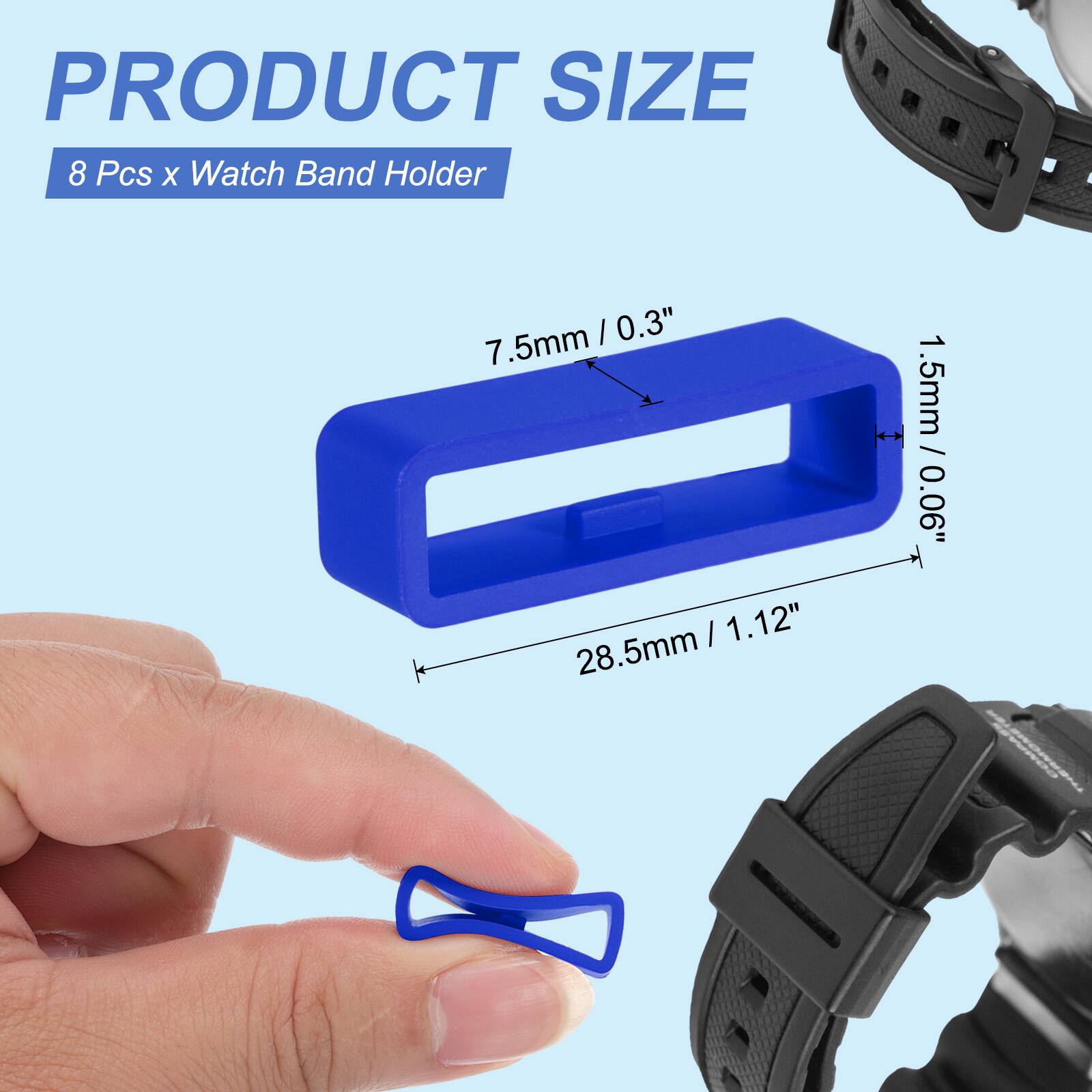 PRODUCT SIZE  
8 Pcs x Watch Band Holder  
7.5mm / 0.3"  
28.5mm / 1.12"  
1.5mm / 0.06"