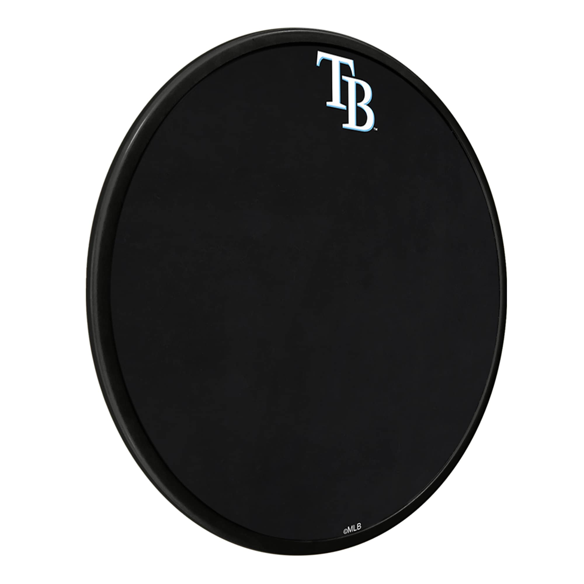 Alt View 1. The Fan-Brand - Tampa Bay Rays 17.5" Modern Disc Chalkboard - Multicolor.