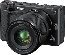 Nikon - ZR Full-frame Mirrorless Cinema Camera 35mm Wide-angle Lens Kit, for Z Mount Lenses - Black - Front_Zoom