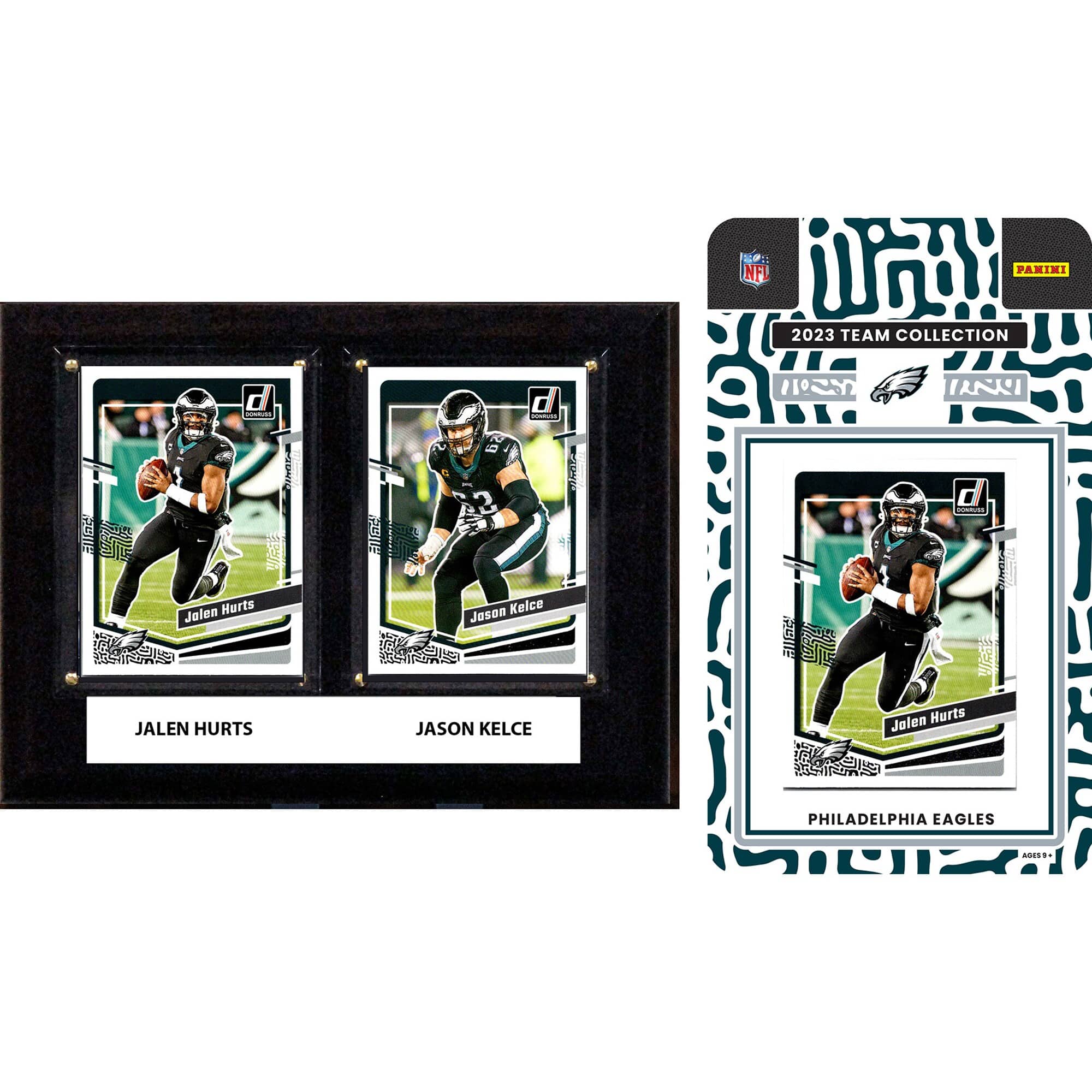 "C&I Collectibles - Philadelphia Eagles 6"" x 8"" Player Plaque & 2023 Team Trading Card Set - Multicolor" price history on PriceWatchPro