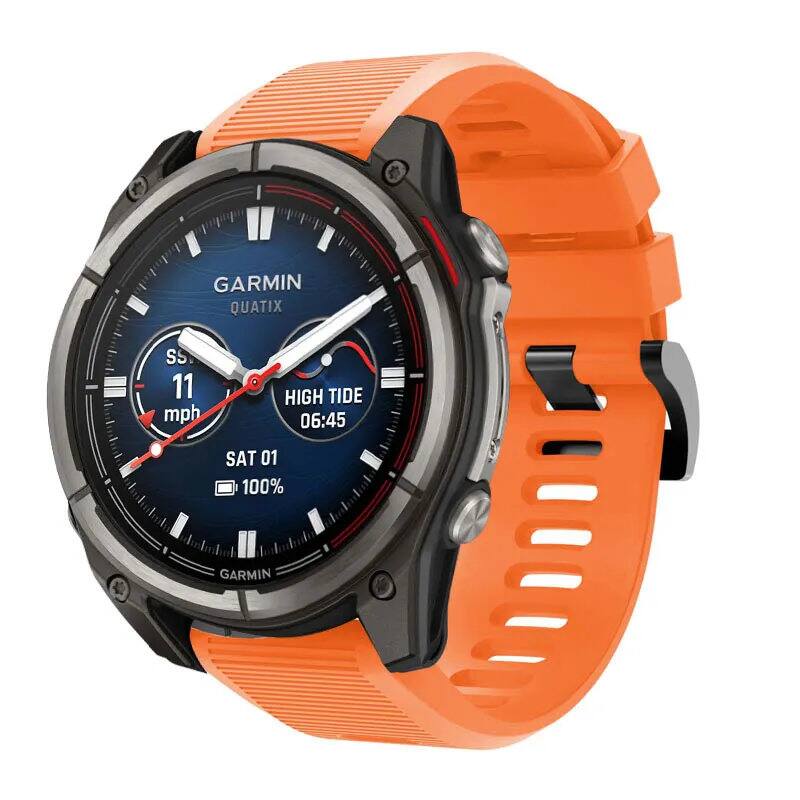 GARMIN QUATIX SS 11 mph HIGH TIDE 06:45 SAT 01 100% GARMIN