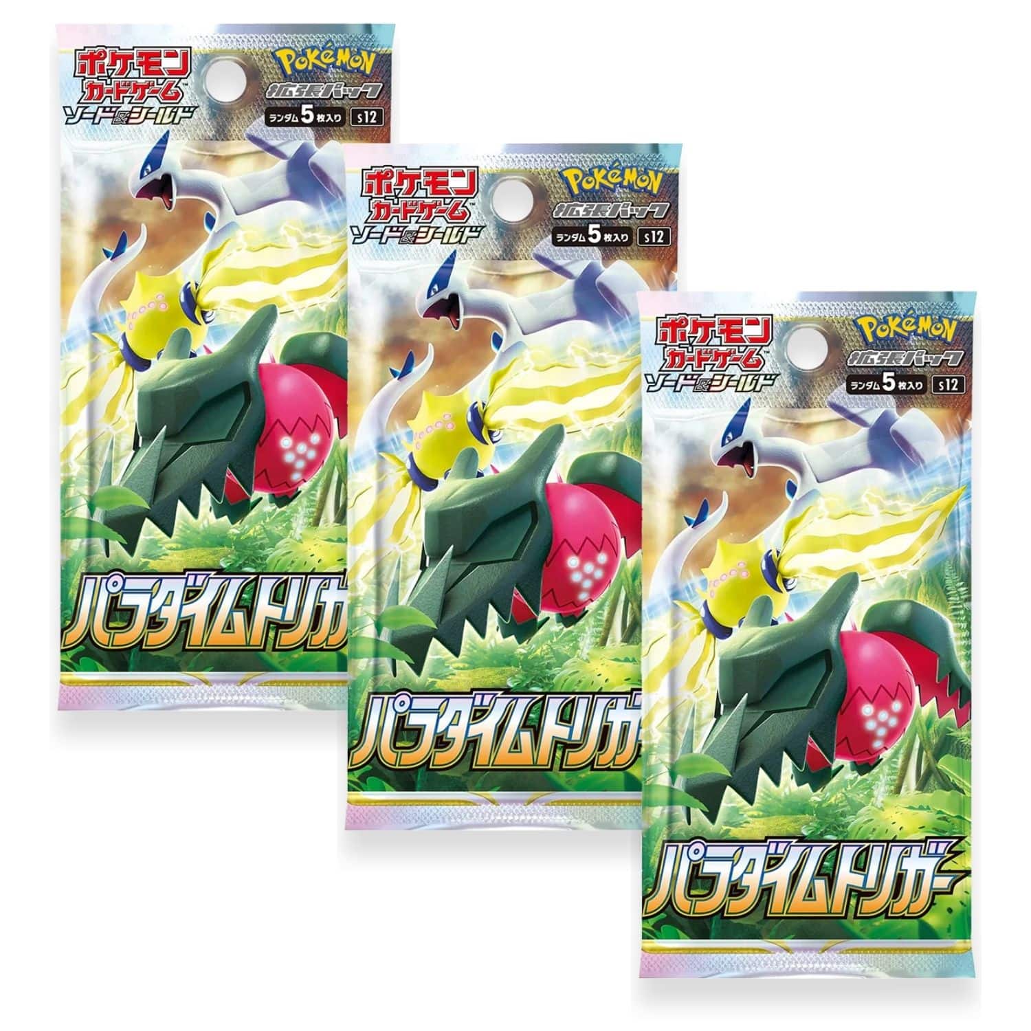 pokemon card game sword & shield expansion pack paradigm trigger Pokémon Trading S12 Booster Box Japanese Sealed With stunning artwork and powerful Pokémon like Lugia Pokémon Card Game Sword &