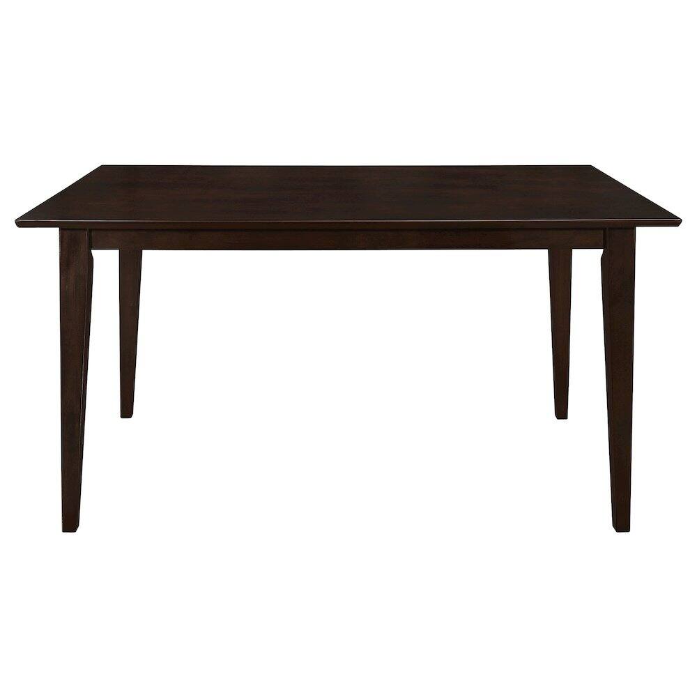 Alt View 2. Coaster Co. of America - Gabriel Rectangular 59-inch Wood Dining Table Cappuccino - Brown.