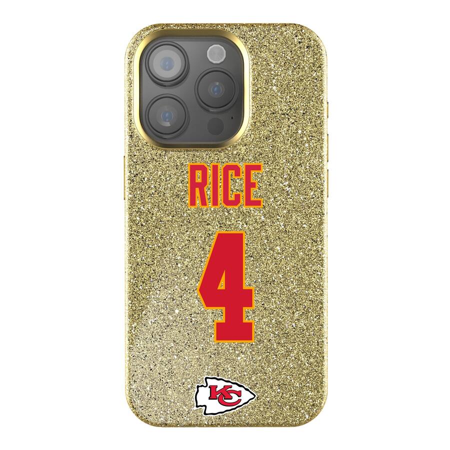 Keyscaper NFL Rashee Rice Kansas City Chiefs Bling iPhone Case 15 Pro ...