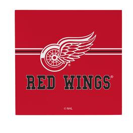 Evergreen Enterprises - Detroit Red Wings 12" x 12" Wood Wall Sign - Multicolor